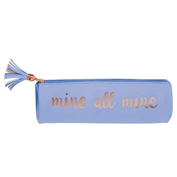 ECCOLO | Mine All Mine Round Pouch with Tassel Blue - Picture 1 of 8